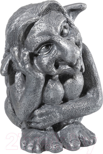 Изображение товара Фигурка для сада Elan Gallery Тролль Василиса / 140373 (серебро)