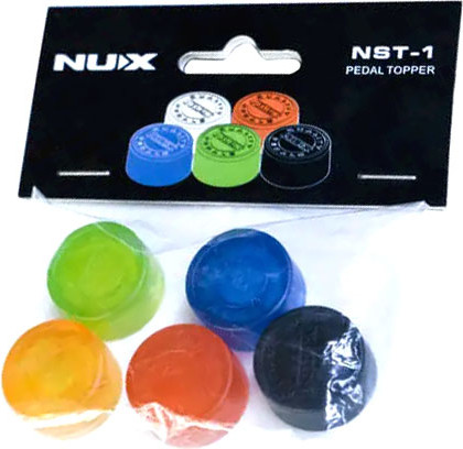 Изображение товара Набор насадок на футсвитч NUX NST-1 Pedal Topper