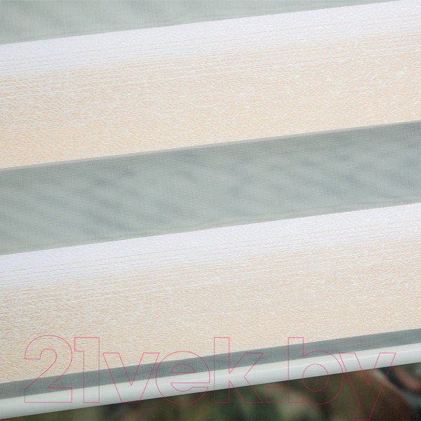 Изображение товара Рулонная штора Lm Decor ДН LB 55-01 34x160 (белый/бежевый)