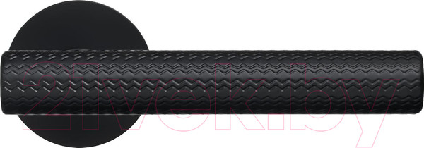 Изображение товара Ручка дверная Аллюр Art Collection Paradiso 52150 (матовый черный)