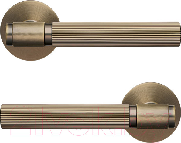 Изображение товара Ручка дверная Аллюр Art Collection Esteta MAB 5330 (матовая бронза)