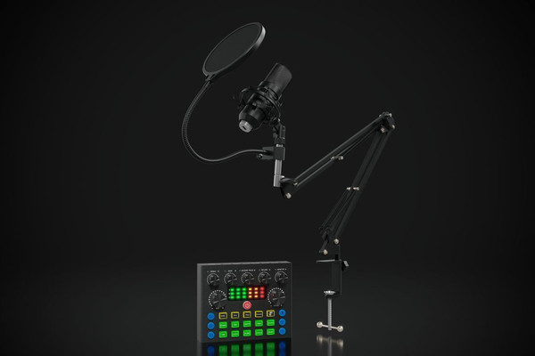 Изображение товара Микрофон Оклик SM-600G  (черный)