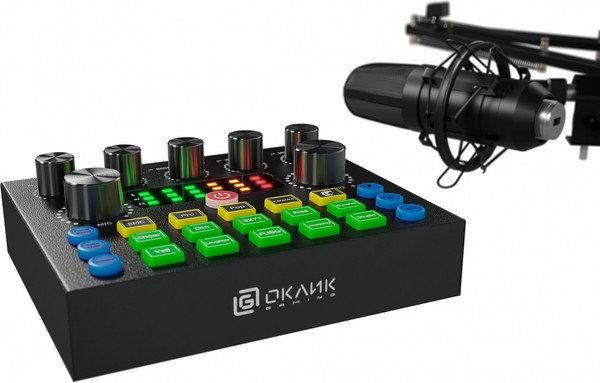 Изображение товара Микрофон Оклик SM-600G  (черный)