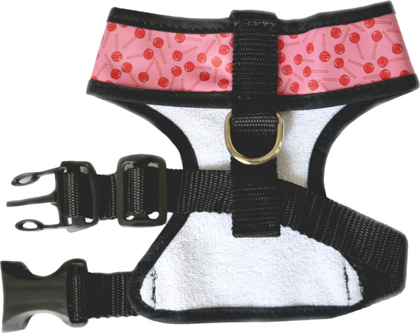 Изображение товара Шлея-жилетка для животных Омегафарм OMF3155 (S, чупа-чупс)