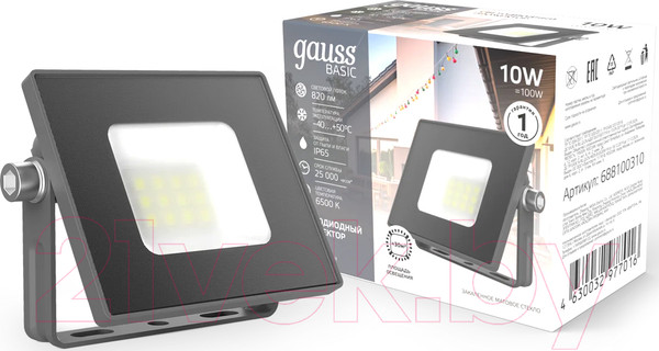 Изображение товара Прожектор Gauss Qplus 688100310