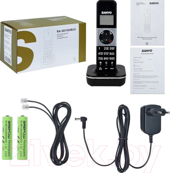 Изображение товара Беспроводной телефон Sanyo RA-SD1102RUS
