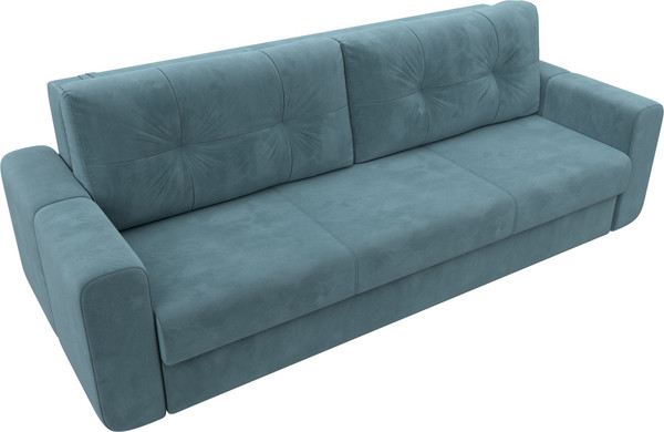 Изображение товара Диван Лига Диванов Лига-031 / 121254 (велюр бирюзовый)