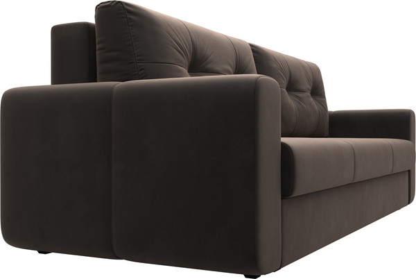 Изображение товара Диван Лига Диванов Лига-031 / 121257  (велюр коричневый)