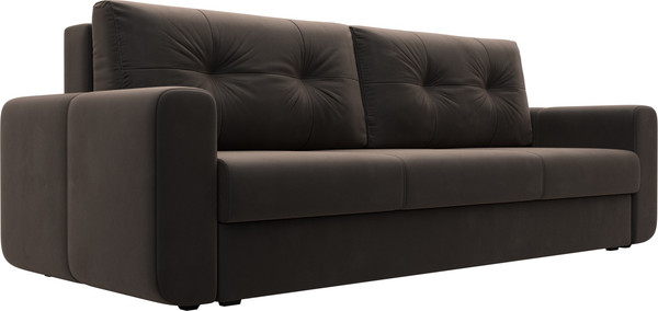 Изображение товара Диван Лига Диванов Лига-031 / 121257  (велюр коричневый)