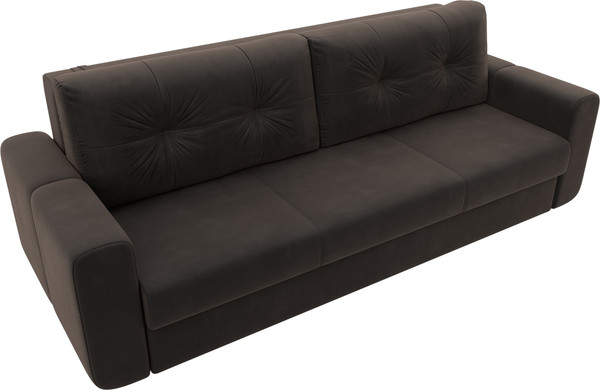 Изображение товара Диван Лига Диванов Лига-031 / 121257  (велюр коричневый)