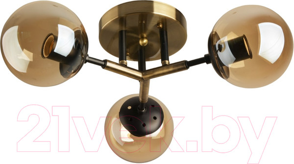 Изображение товара Потолочный светильник Mirastyle BL-7763/3 AB+BK