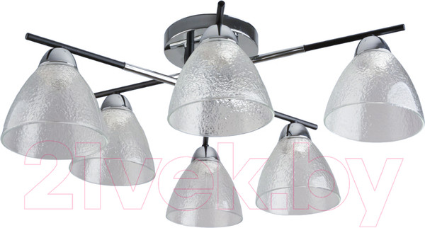Изображение товара Потолочный светильник Mirastyle BL-7766/6 CR+BK