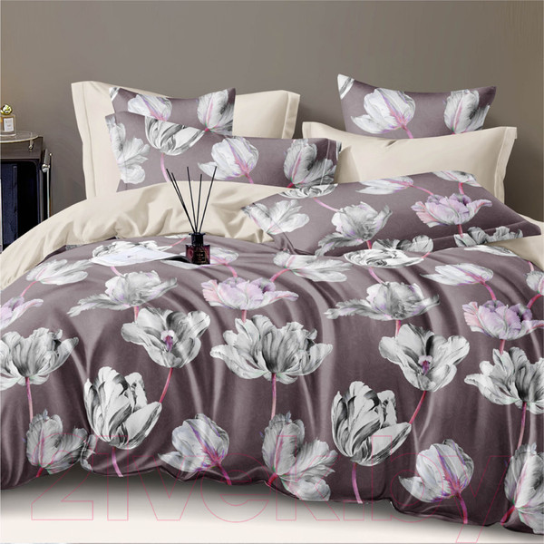 Изображение товара Комплект постельного белья Alleri Перкаль Elite евро max / Пер-103