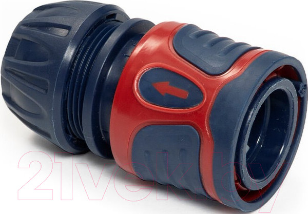 Изображение товара Соединитель для шланга Fachmann с аквастопом 05.091