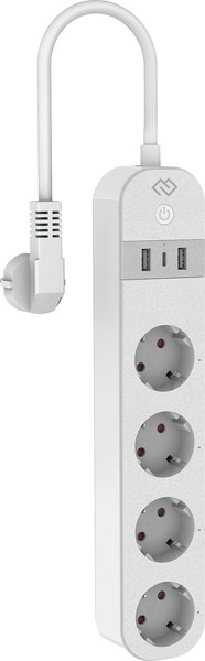 Изображение товара Сетевой фильтр Digma DiPlug Strip 55 EU Wi-Fi / DPS554S (белый)