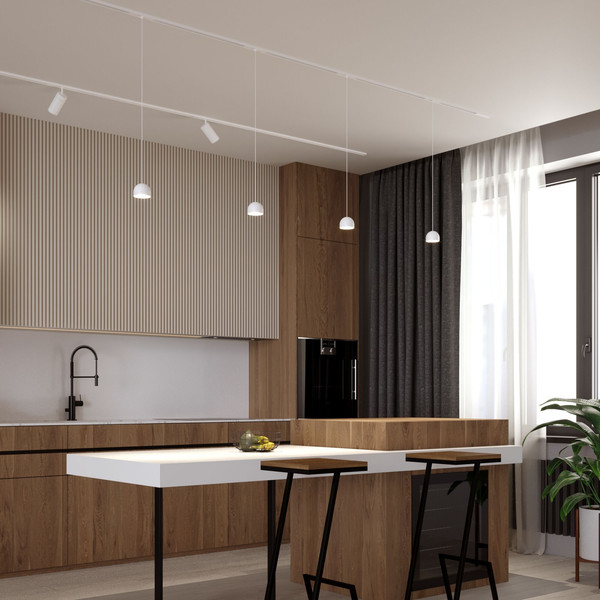 Изображение товара Трековый светильник Elektrostandard Slim Magnetic Uno 85126/01 8W 4000K (белый)