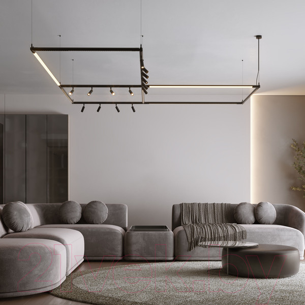 Изображение товара Трековый светильник Elektrostandard Module System 85174/01 24W 3000K (черный)