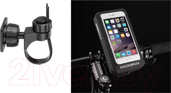 Изображение товара Держатель для аксессуаров на велосипед RockBros AS-044-1 (черный)