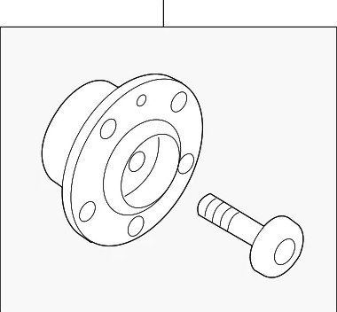 Изображение товара Ступица колеса Volkswagen 5K0498621