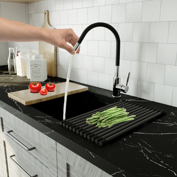 Изображение товара Смеситель Gross Aqua ColorFlex 3241508MB (черный матовый)