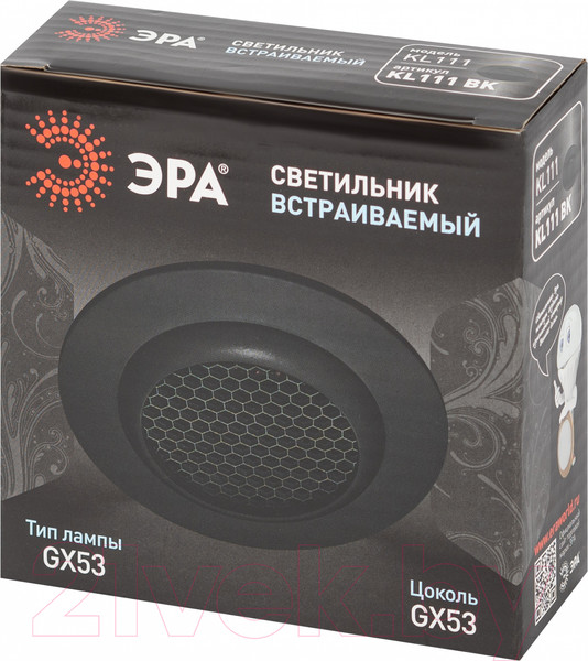 Изображение товара Точечный светильник ЭРА GX53 KL111 / Б0061535