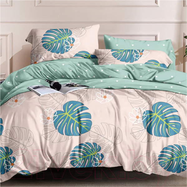 Изображение товара Комплект постельного белья Alleri Поплин Luxe евро max / П-257