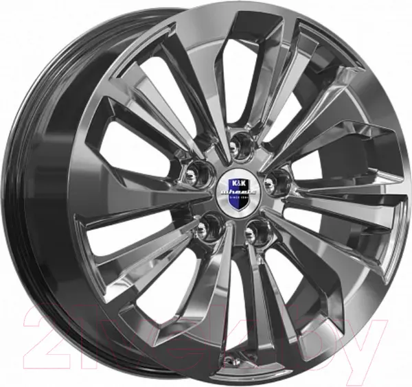 Изображение товара Литой диск K&K Авиор 17x7" 5x112мм DIA 57.1мм ET 45мм Кварц