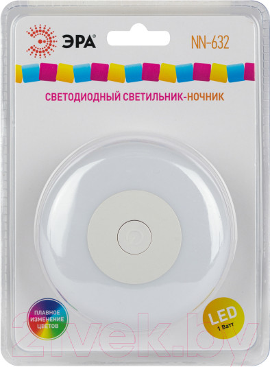 Изображение товара Ночник ЭРА NN-632-SW-W / Б0057215 (белый)