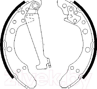 Изображение товара Тормозные колодки Bosch 0986487270