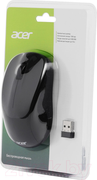Изображение товара Мышь Acer OMR302 / ZL.MCECC.01X (черный)