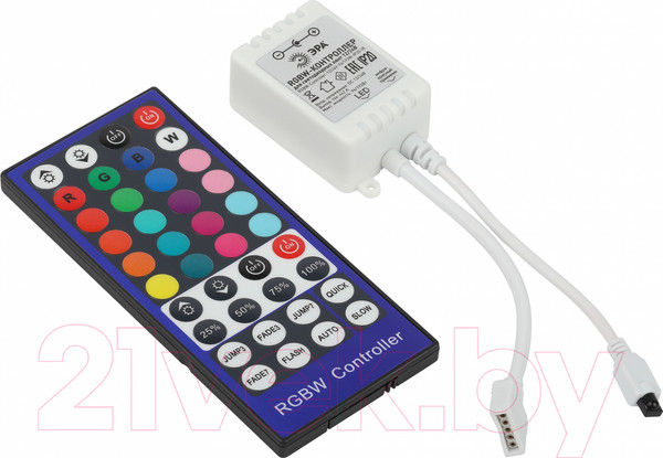 Изображение товара Контроллер для светодиодной ленты ЭРА RGBW-Controller-12/24V-96/192W / Б0061113