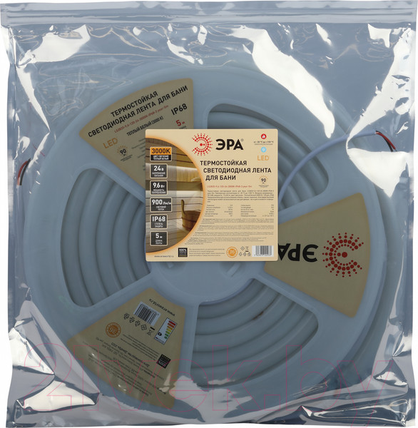 Изображение товара Светодиодная лента ЭРА LS2835-9.6-120-24-3000K-IP68-3 / Б0062320