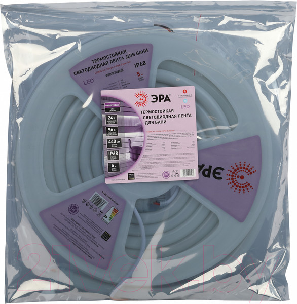 Изображение товара Светодиодная лента ЭРА LS2835-9.6-120-24-V-IP68-3 / Б0062357