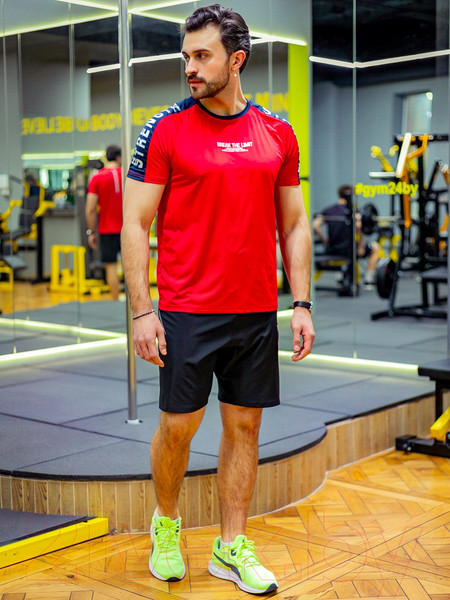 Изображение товара Футболка спортивная Isee CR1-00001 (р.46, красный)