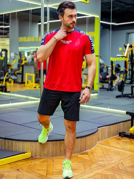 Изображение товара Футболка спортивная Isee CR1-00001 (р.46, красный)