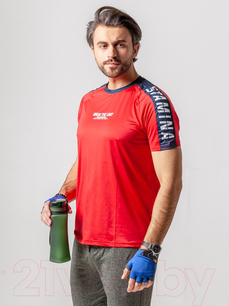 Изображение товара Футболка спортивная Isee CR1-00001 (р.46, красный)