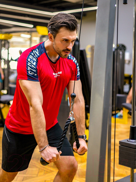 Изображение товара Футболка спортивная Isee CR1-00001 (р.46, красный)