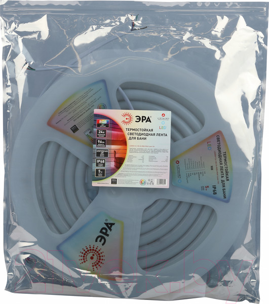 Изображение товара Светодиодная лента ЭРА LS3030-9.6-120-24-RGB-IP68-3 / Б0062310
