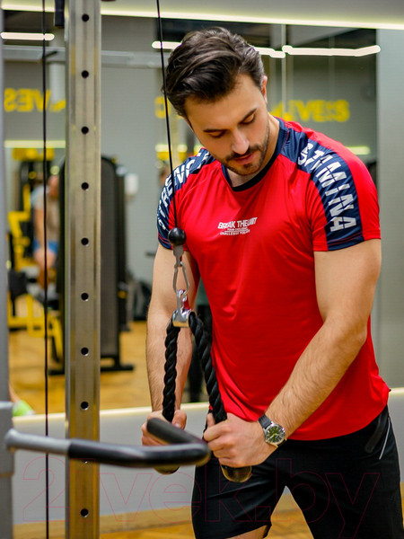 Изображение товара Футболка спортивная Isee CR1-00001 (р.50, красный)