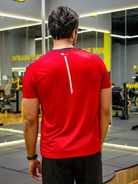 Изображение товара Футболка спортивная Isee CR1-00001 (р.50, красный)