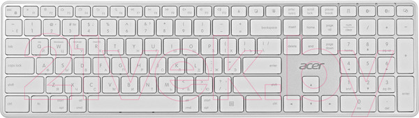 Изображение товара Клавиатура Acer OKR301 / ZL.KBDEE.015  (белый/серебристый)