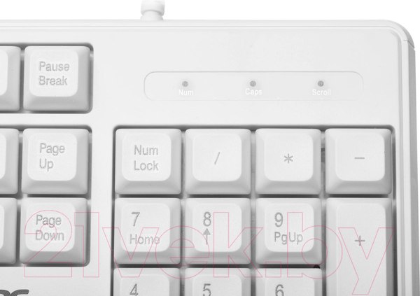 Изображение товара Клавиатура Acer OKW301 / ZL.KBDCC.01B (белый)