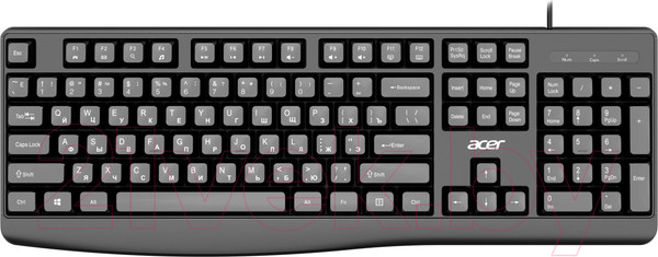 Изображение товара Клавиатура Acer OKW301 / ZL.KBDCC.01A  (черный)