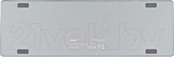 Изображение товара Клавиатура Acer OKW302 / ZL.KBDCC.01C (серебристый)