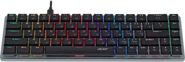 Изображение товара Клавиатура Acer OKW302 / ZL.KBDCC.01C (серебристый)
