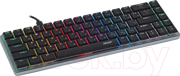 Изображение товара Клавиатура Acer OKW302 / ZL.KBDCC.01C (серебристый)