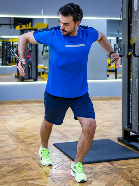 Изображение товара Футболка спортивная Isee CR2-00004 (р.48, синий)