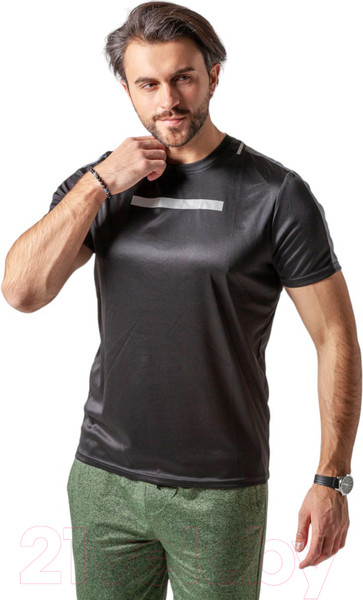 Изображение товара Футболка спортивная Isee CR2-00004 (р.46, черный)