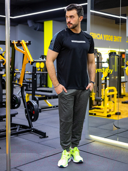 Изображение товара Футболка спортивная Isee CR2-00004 (р.46, черный)