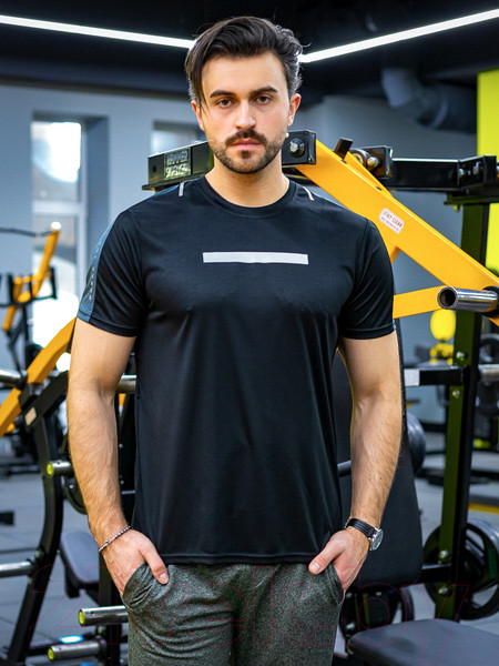 Изображение товара Футболка спортивная Isee CR2-00004 (р.46, черный)